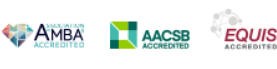 ASSOCIATION OF MBAS (AMBA) + ASSOCIATION TO ADVANCE COLLEGIATE SCHOOLS OF BUSINESS (AACSB) + EUROPEAN QUALITY IMPROVEMENT SYSTEM (EQUIS)